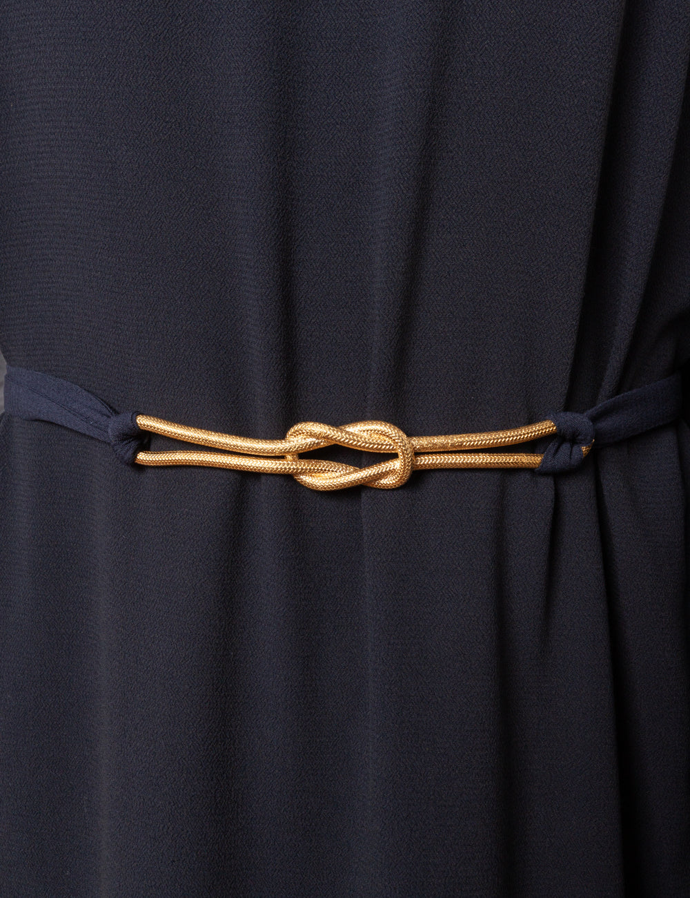 NIRIIS ONE-SHOULDER MAXI DRESS WITH JEWELRY BELT