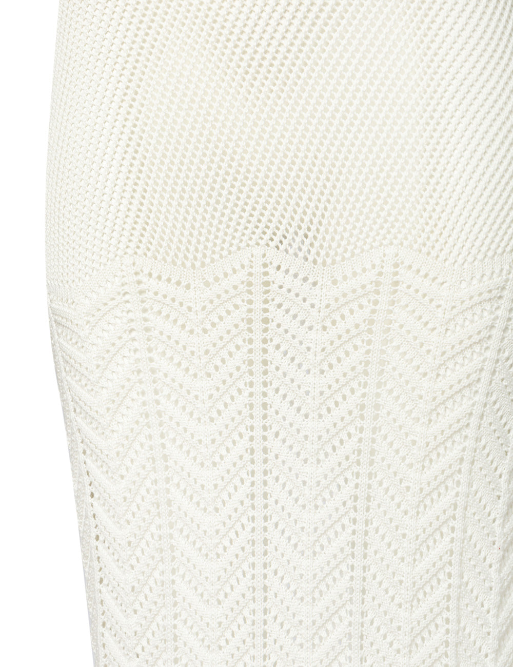 FISHBONE KNITTED SET  OF SKIRT AND TOP