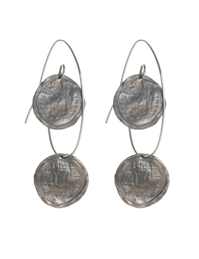 THRACE SPIRAL EARRINGS - WEB EXCLUSIVE